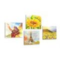 CANVAS PRINT SET WITH A TOUCH OF FREEDOM - SET OF PICTURES - PICTURES