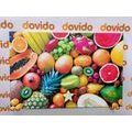 CANVAS PRINT TROPICAL FRUIT - PICTURES OF FOOD AND DRINKS - PICTURES