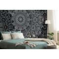 WALLPAPER STYLISH MANDALA IN BLACK AND WHITE - WALLPAPERS FENG SHUI - WALLPAPERS