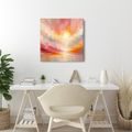 OBRAZ ZLATÉ RÁNO V BARVÁCH - OBRAZY VÝCHOD A ZÁPAD SLUNCE - OBRAZY