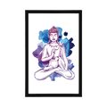 POSTER ILLUSTRATION VON BUDDHA - FENG SHUI - POSTER