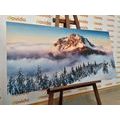 CANVAS PRINT BIG ROZSUTEC IN A BLANKET OF SNOW - PICTURES OF NATURE AND LANDSCAPE - PICTURES