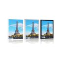 POSTER BEAUTIFUL PANORAMA OF PARIS - CITIES - POSTERS