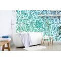 SELF ADHESIVE WALLPAPER BLUE-GREEN MANDALA - SELF-ADHESIVE WALLPAPERS - WALLPAPERS