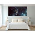 CANVAS PRINT PLANET IN SPACE - PICTURES OF SPACE AND STARS - PICTURES