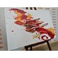 CANVAS PRINT AROMATIC MIXTURE OF SPICES - PICTURES OF FOOD AND DRINKS - PICTURES