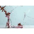 CANVAS PRINT CHERRY TWIG IN A VASE - STILL LIFE PICTURES{% if product.category.pathNames[0] != product.category.name %} - PICTURES{% endif %}