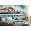 SELF ADHESIVE WALL MURAL LAKE NEAR A MAGNIFICENT MOUNTAIN - SELF-ADHESIVE WALLPAPERS - WALLPAPERS