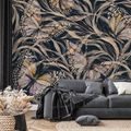 TAPÉTA ELEGÁNS PILLANGÓK SÖTÉT HÁTTÉREN - LEPKÉS TAPÉTÁK - TAPÉTÁK