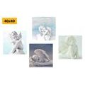 CANVAS PRINT SET HEAVENLY HARMONY - SET OF PICTURES - PICTURES