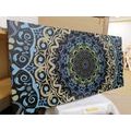 WANDBILD ABSTRAKTES MANDALA IM VINTAGE-STIL - BILDER MIT FENG SHUI-MOTIVEN - BILDER