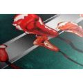 CANVAS PRINT ABSTRACT RED CALLA FLOWERS - ABSTRACT PICTURES - PICTURES