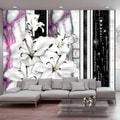 PHOTO WALLPAPER CRYING LILIES ON PURPLE MARBLE - WALLPAPERS{% if kategorie.adresa_nazvy[0] != zbozi.kategorie.nazev %} - WALLPAPERS{% endif %}