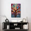 OBRAZ STROM ŽIVOTA V DUHOVÝCH BARVÁCH - OBRAZY STROMY ŽIVOTA - OBRAZY
