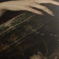 WANDBILD DUNKLE HAND ÜBER DER WASSEROBERFLÄCHE - HALLOWEEN- UND HORROR-BILDER - BILDER