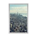 POSTER VIEW OF THE CHARMING CENTER OF NEW YORK CITY - CITIES - POSTERS