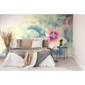 SELF ADHESIVE WALLPAPER WATERCOLOR ILLUSTRATION OF FLOWERS - SELF-ADHESIVE WALLPAPERS - WALLPAPERS