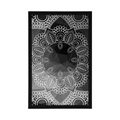 POSTER BLACK AND WHITE MANDALA - FENG SHUI - POSTERS