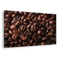 WANDBILD KAFFEEBOHNEN IM DETAIL - BILDER VON ESSEN UND GETRÄNKEN - BILDER
