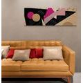 CANVAS PRINT ABSTRACTION IN PLEASANT TONES - ABSTRACT PICTURES{% if product.category.pathNames[0] != product.category.name %} - PICTURES{% endif %}