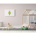 CANVAS PRINT WITH A CHILDREN'S ROBOT THEME - CHILDRENS PICTURES - PICTURES