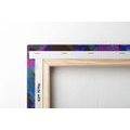 CANVAS PRINT MODERN ABSTRACTION IN AN INTERESTING DESIGN - ABSTRACT PICTURES - PICTURES
