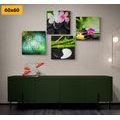 CANVAS PRINT SET WITH A TOUCH OF PEACE - SET OF PICTURES - PICTURES