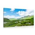 CANVAS PRINT VALLEY IN MONTENEGRO - PICTURES OF NATURE AND LANDSCAPE{% if product.category.pathNames[0] != product.category.name %} - PICTURES{% endif %}