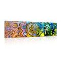 CANVAS PRINT CREATIVE COLORFUL ART - ABSTRACT PICTURES - PICTURES