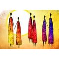 CANVAS PRINT AFRICAN WOMEN - ABSTRACT PICTURES - PICTURES