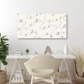 WANDBILD MELODIE IN BEWEGUNG - MUSIKBILDER - BILDER