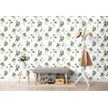 SELF ADHESIVE WALLPAPER LOVELY GREEN LEAVES - SELF-ADHESIVE WALLPAPERS - WALLPAPERS