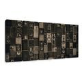 5-TEILIGES WANDBILD VINTAGE LAUTSPRECHER - MUSIKBILDER - BILDER