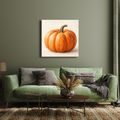 QUADRO SU TELA – ZUCCA AUTUNNALE MATURA - QUADRI HALLOWEEN E HORROR - STAMPE E QUADRI