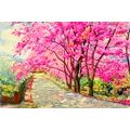 SELF ADHESIVE WALLPAPER HIMALAYAN CHERRIES - SELF-ADHESIVE WALLPAPERS - WALLPAPERS