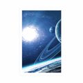 POSTER PLANET IM WELTRAUM - UNIVERSUM UND STERNE - POSTER