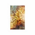 POSTER – ALBERO CON FIORE DELLA VITA - FENG SHUI - POSTER