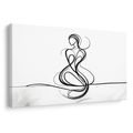 OBRAZ ELEGANTNÍ LINIE ŽENY - OBRAZY ŽENY - OBRAZY