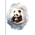 WANDBILD VERTRÄUMTER PANDA - VERTRÄUMTE TIERE - BILDER