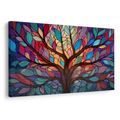 OBRAZ BAREVNÝ STROM ŽIVOTA - OBRAZY STROMY ŽIVOTA - OBRAZY