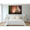CANVAS PRINT MEDITATING BUDDHA - PICTURES FENG SHUI - PICTURES