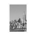 POSTER MAGISCHES NEW YORK IN SCHWARZ-WEISS - SCHWARZ-WEISS - POSTER