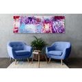 CANVAS PRINT PURPLE TEXTURE - ABSTRACT PICTURES - PICTURES