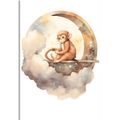 CANVAS PRINT DREAMY MONKEY - DREAMY LITTLE ANIMALS - PICTURES