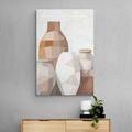 CANVAS PRINT STILL LIFE WITH VASES - PICTURES OF VASES - PICTURES