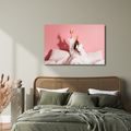 OBRAZ RELAXACE V RŮŽOVÉM NÁDECHU - OBRAZY LIDÍ - OBRAZY
