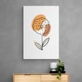 WANDBILD MINIMALISTISCHE BLUME NO2 - BILDER BLUMEN - BILDER