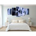 5-PIECE CANVAS PRINT ARTISTIC ABSTRACTION - ABSTRACT PICTURES{% if product.category.pathNames[0] != product.category.name %} - PICTURES{% endif %}