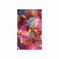 POSTER WITH MOUNT SPARKLING ABSTRACTION - ABSTRACT AND PATTERNED - POSTERS