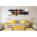 CANVAS PRINT LUXURIOUS ABSTRACTION - ABSTRACT PICTURES - PICTURES